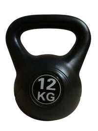 12kg zwarte kettlebell van jim24