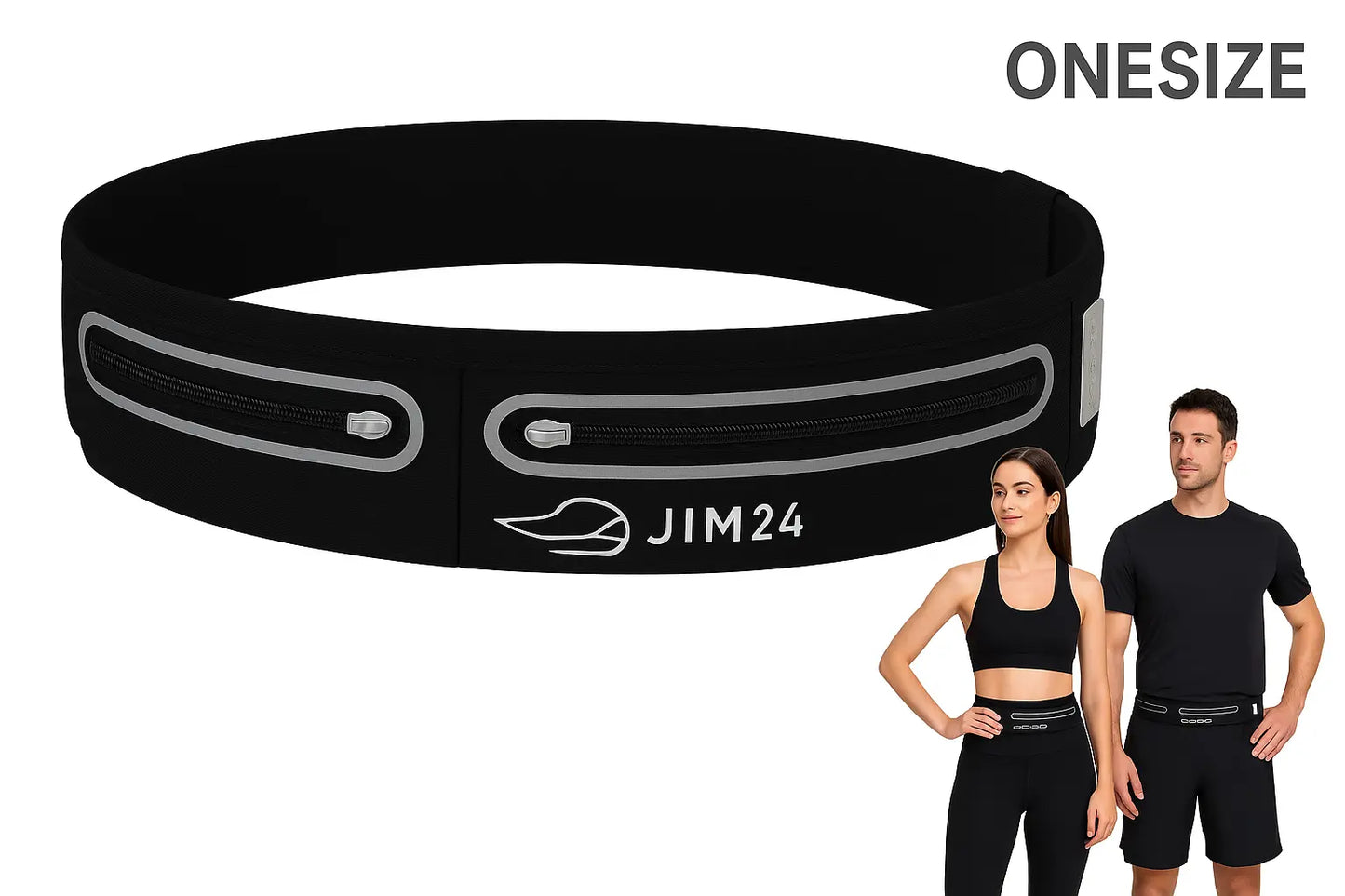 Jim24 hardloopriem - Onesize Jim24