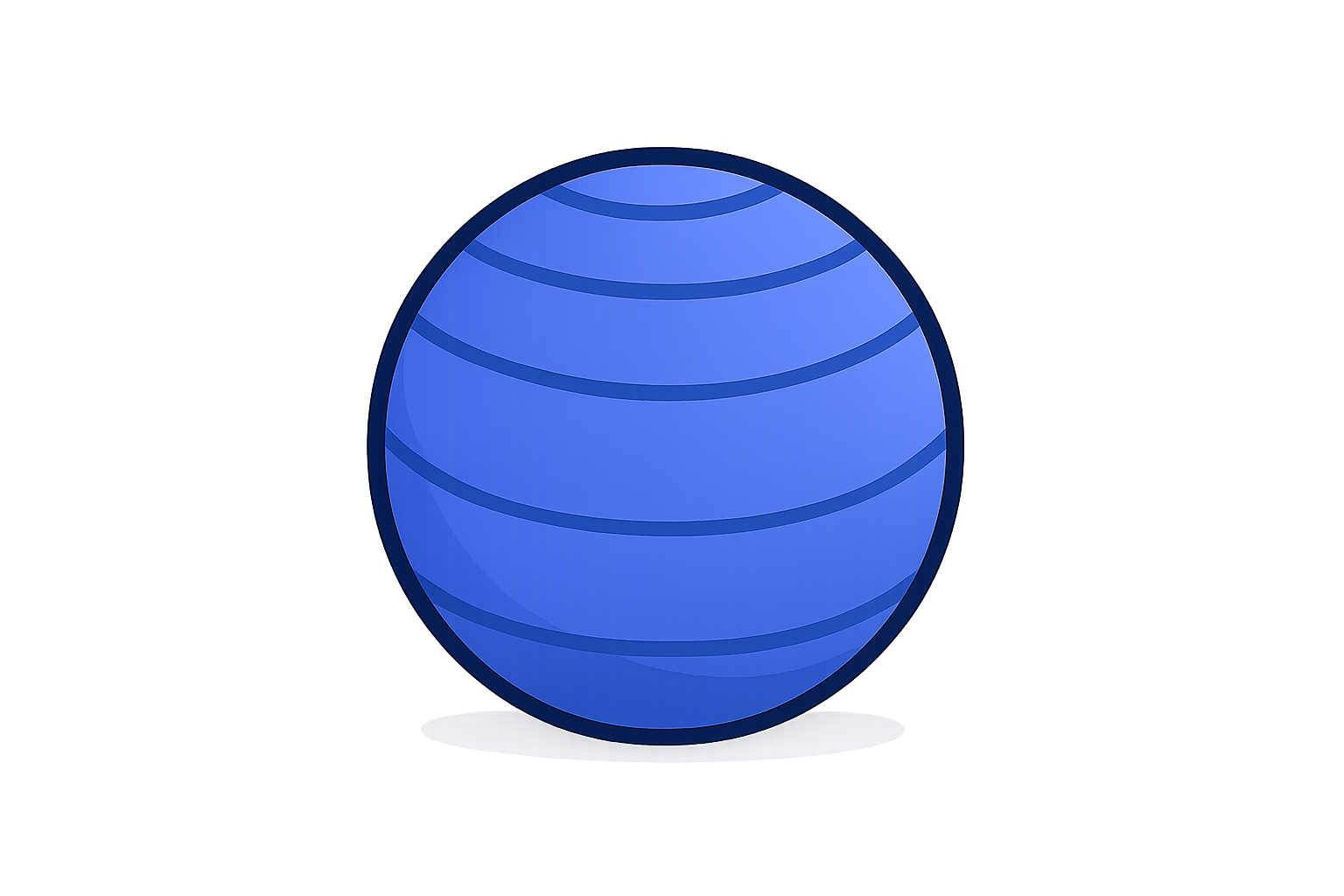 Maak een icon van een balansbal